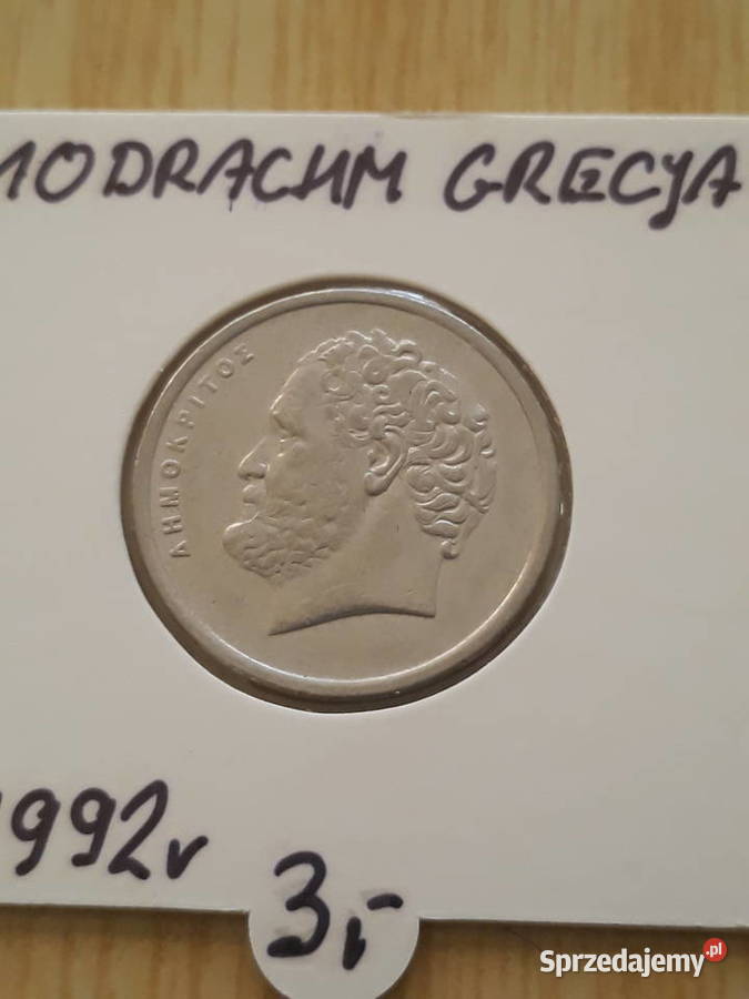 10 Drachm Grecja 1992 i 1994 r Konin sprzedam
