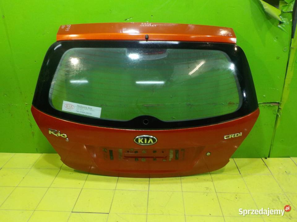 KIA RIO II 15 CRDI 09r 5D klapa tyl mazowieckie Suków