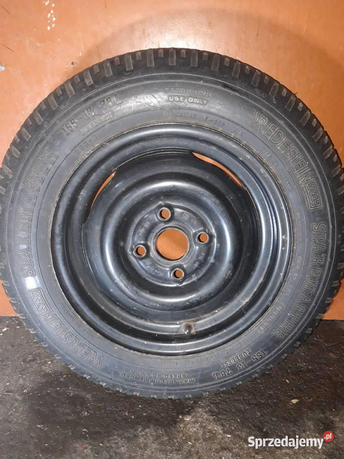 Koło zapasdojazd Volvo opona 155x13 Będzin