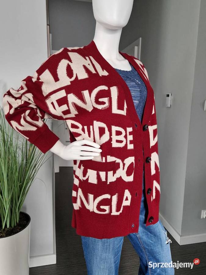 Rozpinany sweter kardigan Nowogard