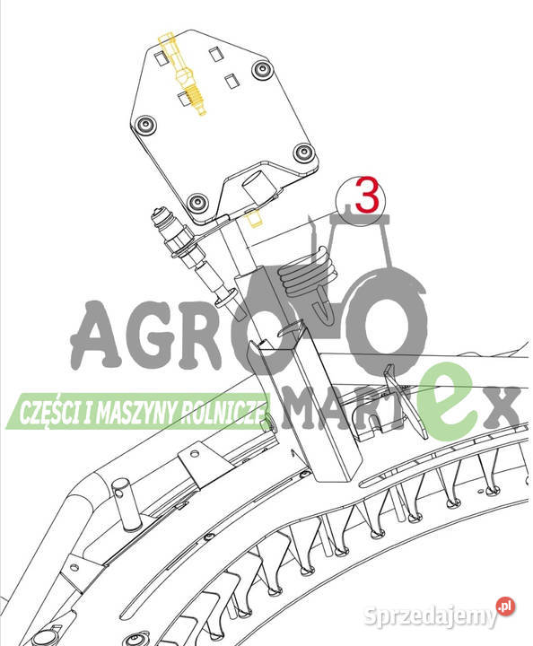 2055438 R2055438 SIŁOWNIK HYDR TELIMAT KUHN