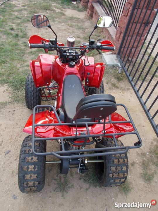 Quad BOMBARDIER XXL 125CC 110CC GERMANY burgun nieuszkodzony Bombardier Motoryzacja sprzedam