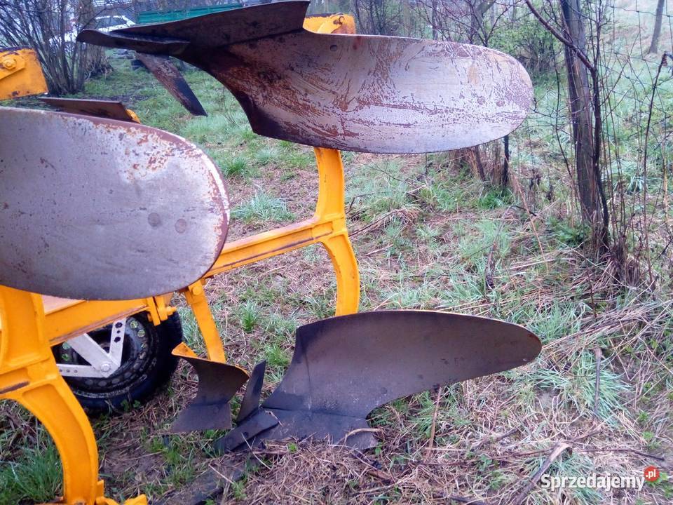 pług obrotowy 3 skiby huard Chocznia
