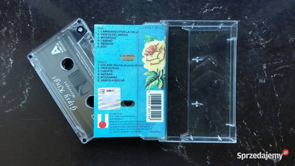Kaseta magnetofonowa Gipsy Kings wyd MJM 1994 podlaskie Siemiatycze