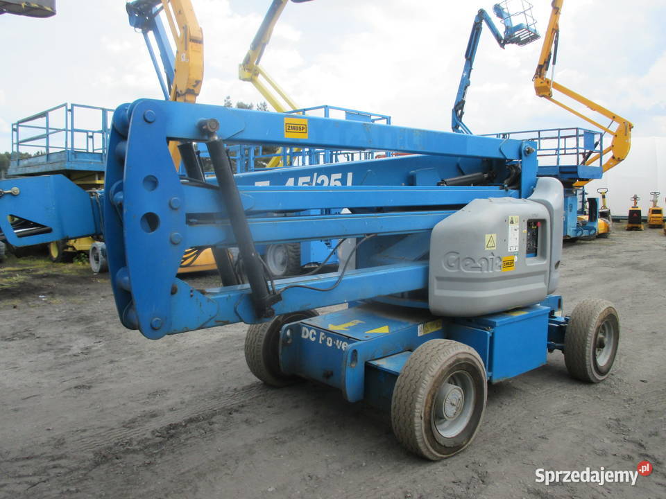 Podnośnik koszowy przegubowy 16m Genie Z4525J DC Pleszew