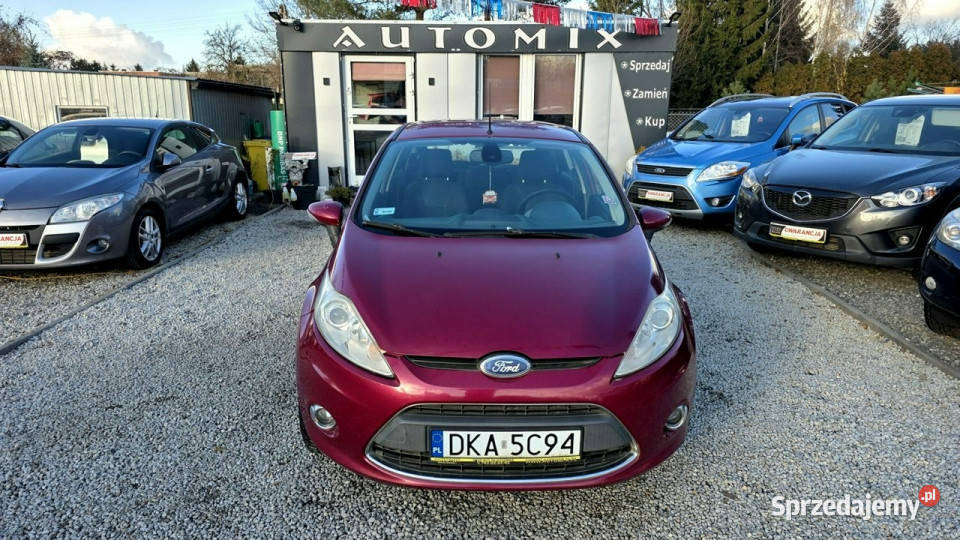 Ford Fiesta 16 TDCI 75 Piękny kolorChrom Świdnica