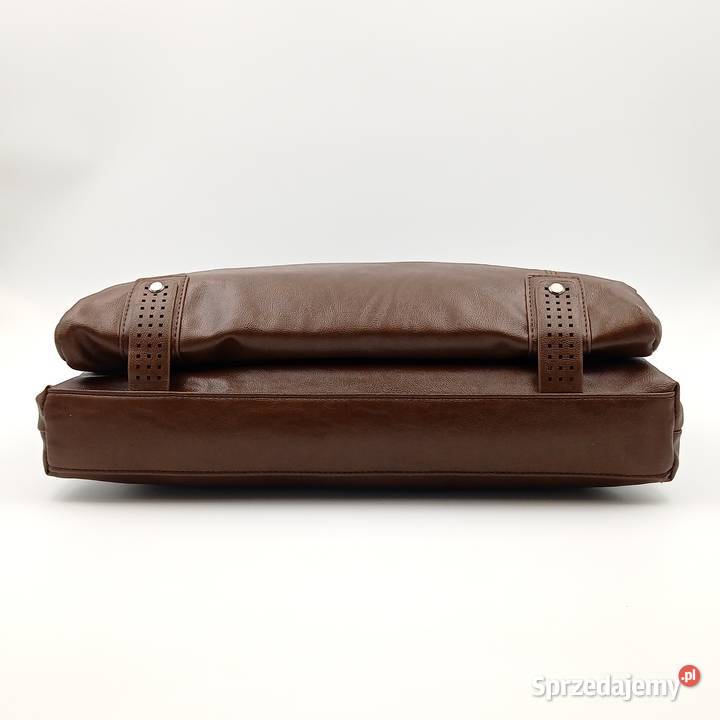 Teczka torba LEINASEN skórzana na ramie b Torby i torebki Zawiercie sprzedam