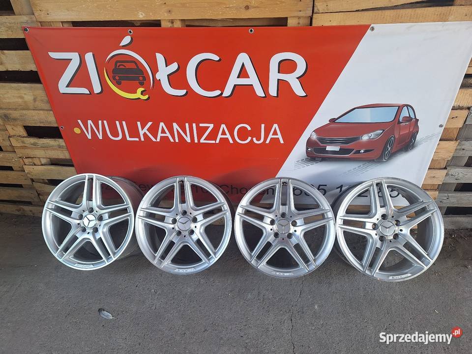 Alufelgi 5x112 18 AMG Mercedes W204 C Klasa koła Średnica 18" Choceń