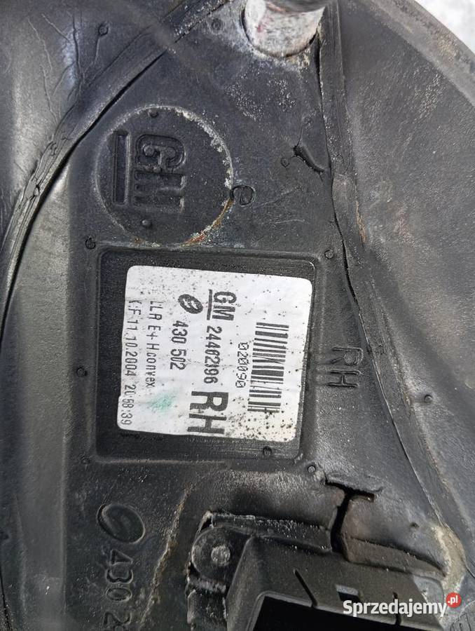 OPEL ASTRA H LUSTERKO PRAWE 5D GM 24462996