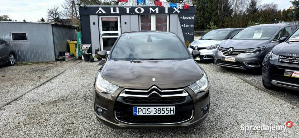 Citroen DS4 20 Diesel202 przebieg 2013r światła przeciwmgielne Świdnica
