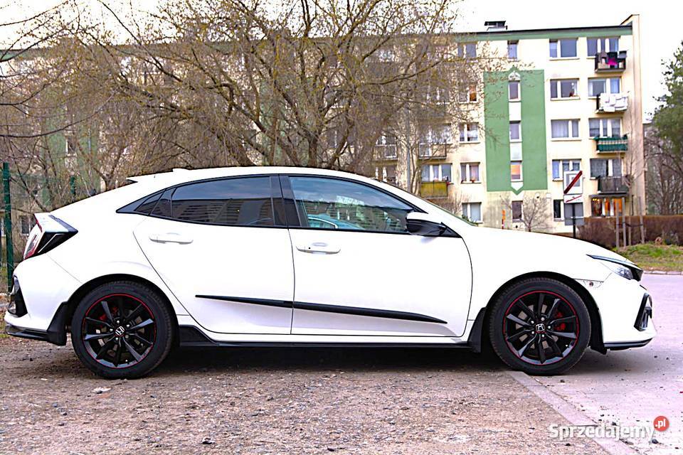 Honda Civic X 15 T 2021r ASO 100 BEZWYPADKOWY autoalarm pomorskie