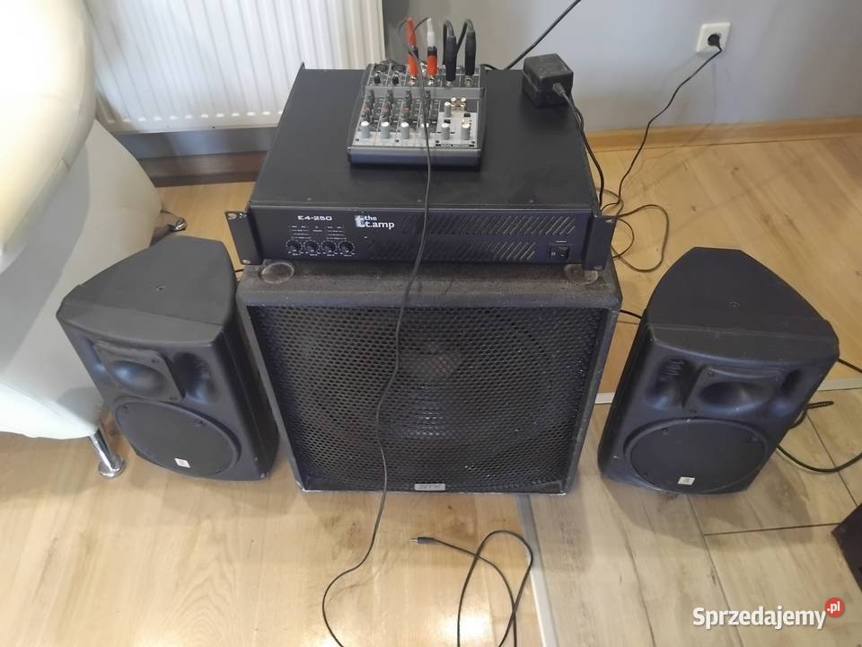 Nagłośnienie subwoofer kolumny stx the box the małopolskie Konina