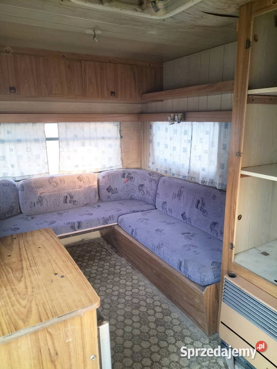 Przyczepa kempingowa na budowę działkę bez Jaszczów sprzedam