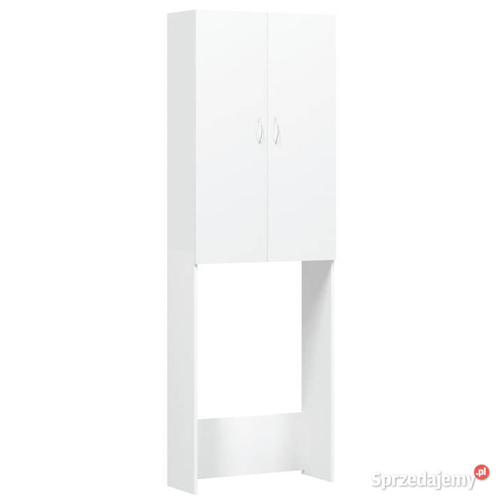 Szafka na pralkę biała 64 x 255 x 190 WM808413 Warszawa sprzedam