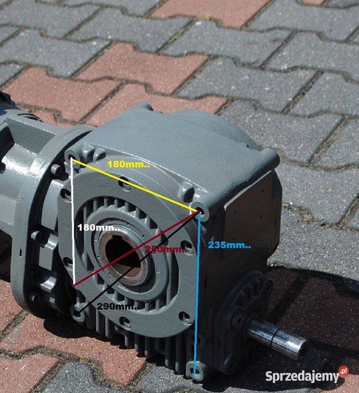 Motoreduktor kątowy 15kw 35obrmin Pozostałe Kargowa