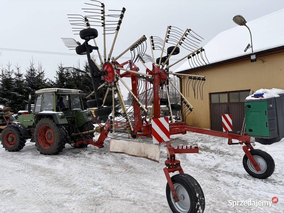 Zgrabiarka 2 karuzelowa Fella TS 781 Hydro 78m Myszyniec sprzedam