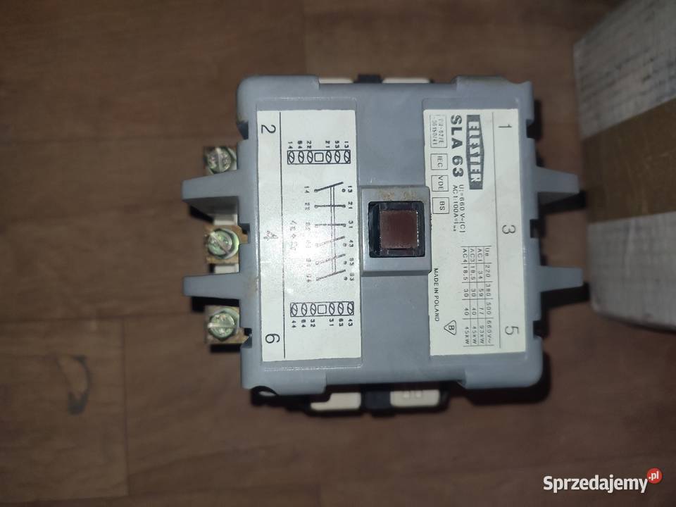 Stycznik ELESTER SLA 63 Sosnowiec