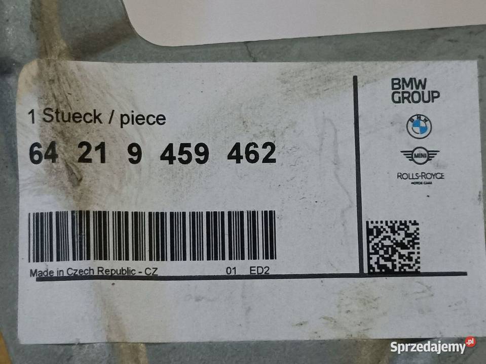 BMW 5 G30 G31 G38 7 G11 G12 WSPORNIK MOCOWANIE Pleszew