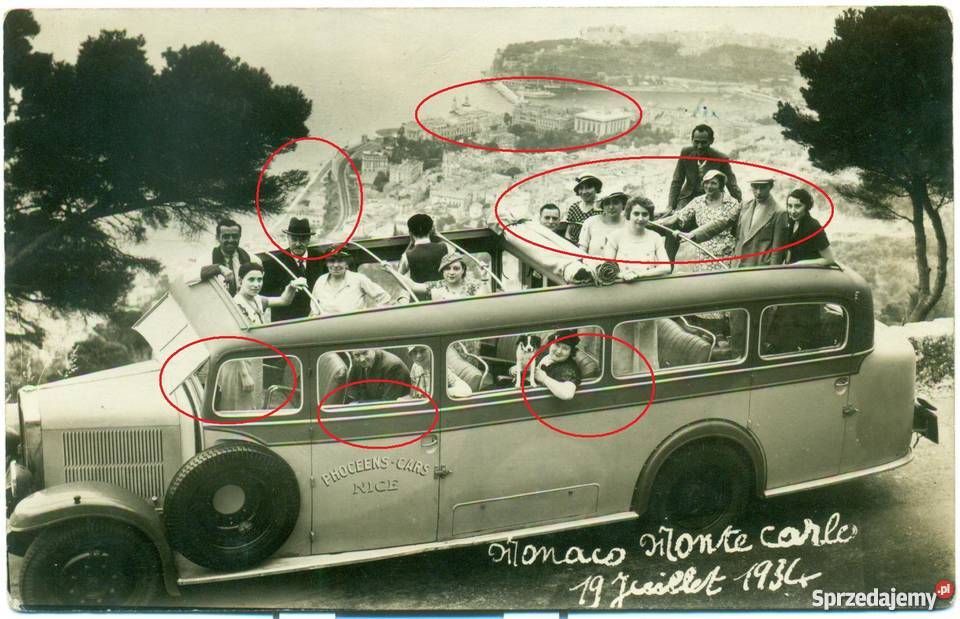 Rajd Monte Carlo 29 lipiec 1934 Phoceens Cars Ostrów Wielkopolski