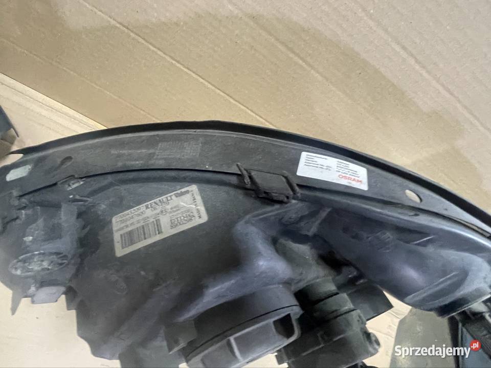 Reflektor lampa przód lewa prawa renault scenic osobowe Lampy przednie Oświetlenie