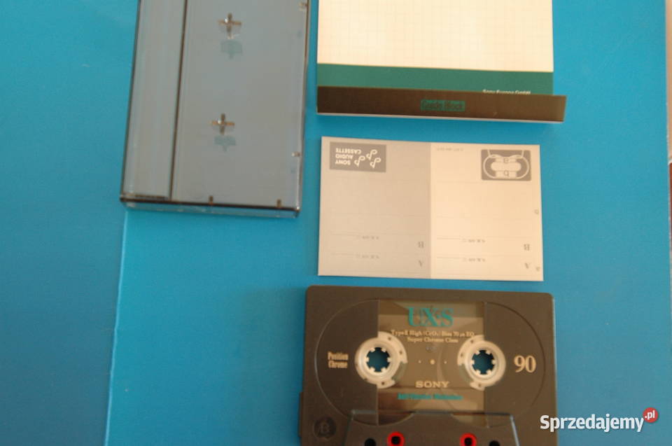 kaseta audio SONY II UXS90 CHROM Gdańsk
