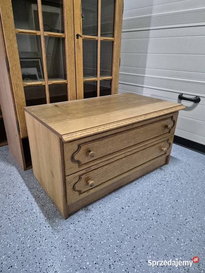 Zestaw mebli vintage canberra zabudowa segment Meble do salonu Gnieżdżewo