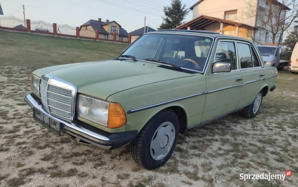 Mercedes 123 200d zielony Ruda Śląska