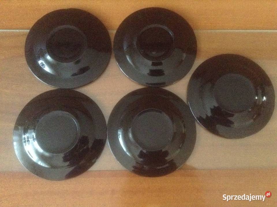 Zestaw 5 porcelanowych talerzyków deserowych Opole