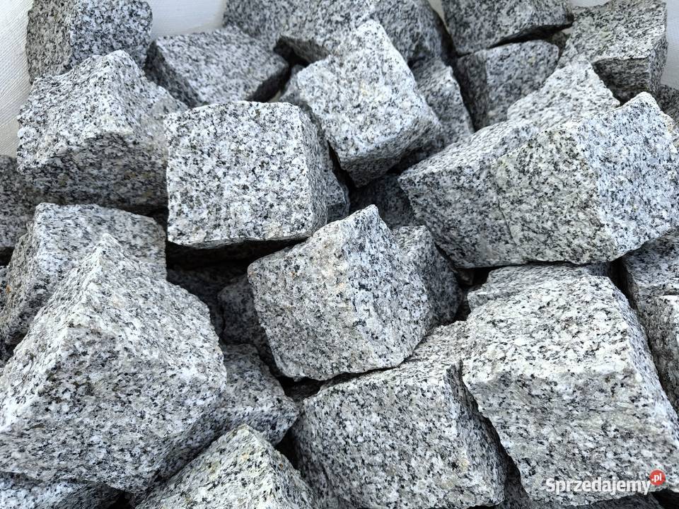 Kostka granitowa 810 szara każda ilość granit Opole