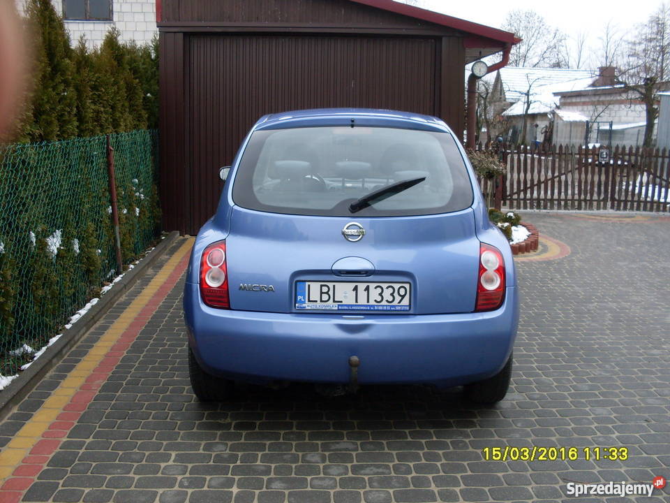 Samochód osobowy Nissan Micra stan serwisowany w ASO lubelskie