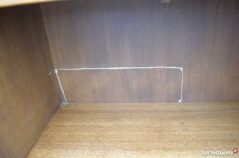 Ładny solidny sekretarzyk biurko dębowe meble Pozostałe Nowy Tomyśl