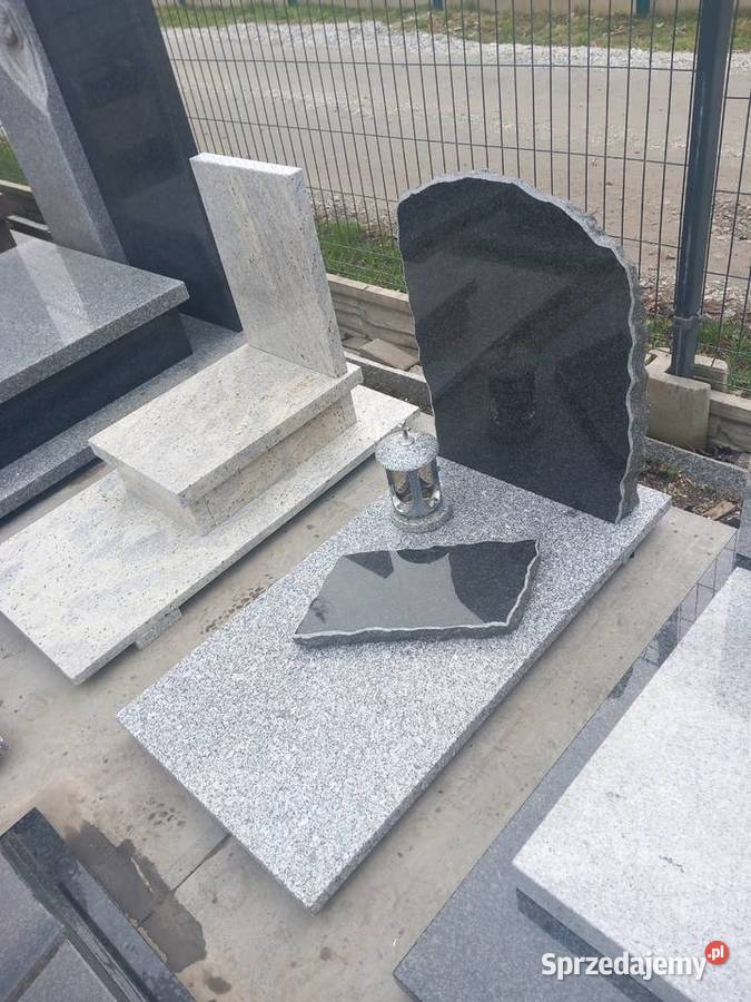 Nagrobek urnowy skałkowy 120 x 60 Impala dolnośląskie Strzegom