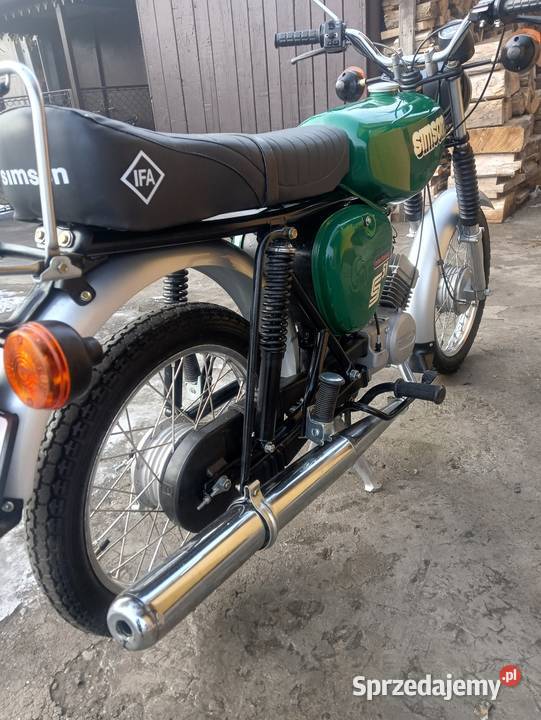 Motorower Simson S51 renowacji motorower Tarnów