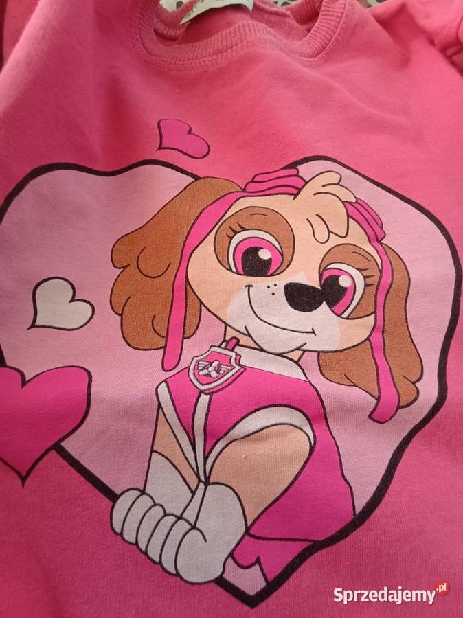 Różowy komplet dresowy dziewczynki 67Y lubuskie Strzelce Krajeńskie
