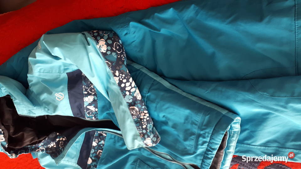 Komplet narciarski dziewczęcy 152 zachodniopomorskie Koszalin sprzedam