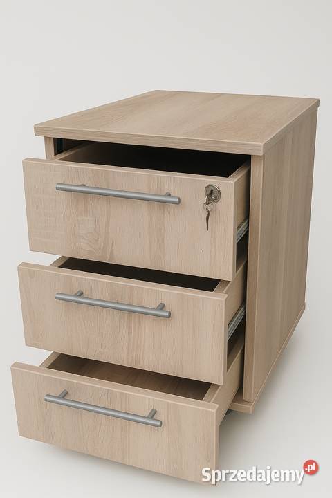 Sprzedam zestaw biurko kontener mobilny 680 Zakrzewo