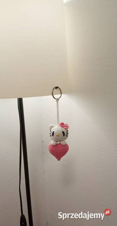 Hello Kitty brelok do kluczy zawieszka wykonana Łask