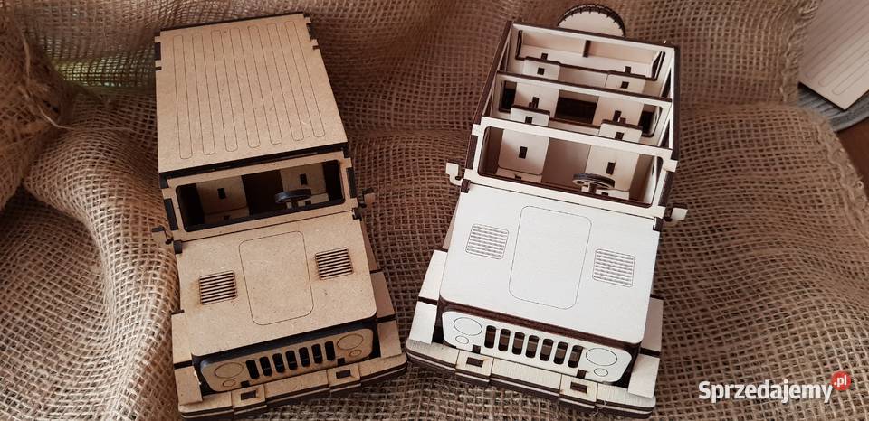 Puzzle 3D pojazd Jeep Łomża