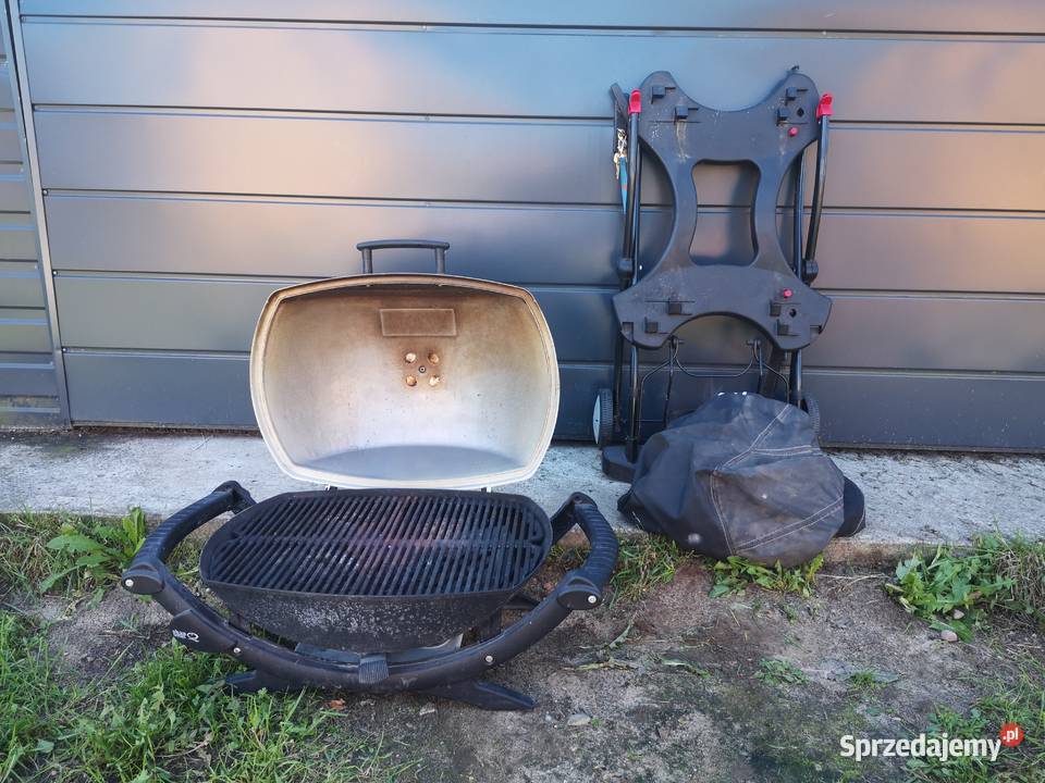 Grill węglowy Char Q 260 z wózkiem Aleksandrów Łódzki sprzedam