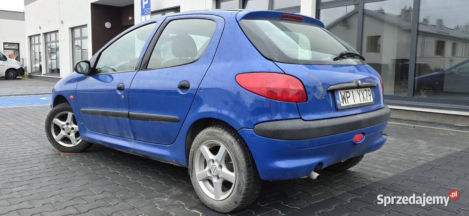 Peugeot 206 11b Zarejestrowany w Polsce Samochody osobowe Warszawa