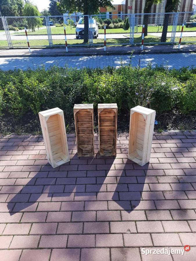 Skrzynka drewniana 10 tzw doniczka 6020135 Rawa Mazowiecka sprzedam