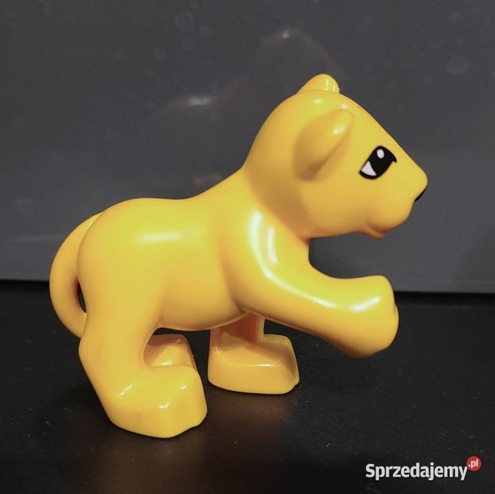 Lego Duplo figurka Lwiątko Lew z podniesioną mazowieckie Warszawa