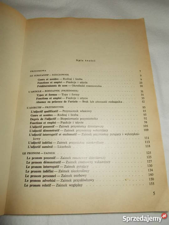 Gramatyka języka francuskiegoJanina i Zygmunt Rok wydania 1976