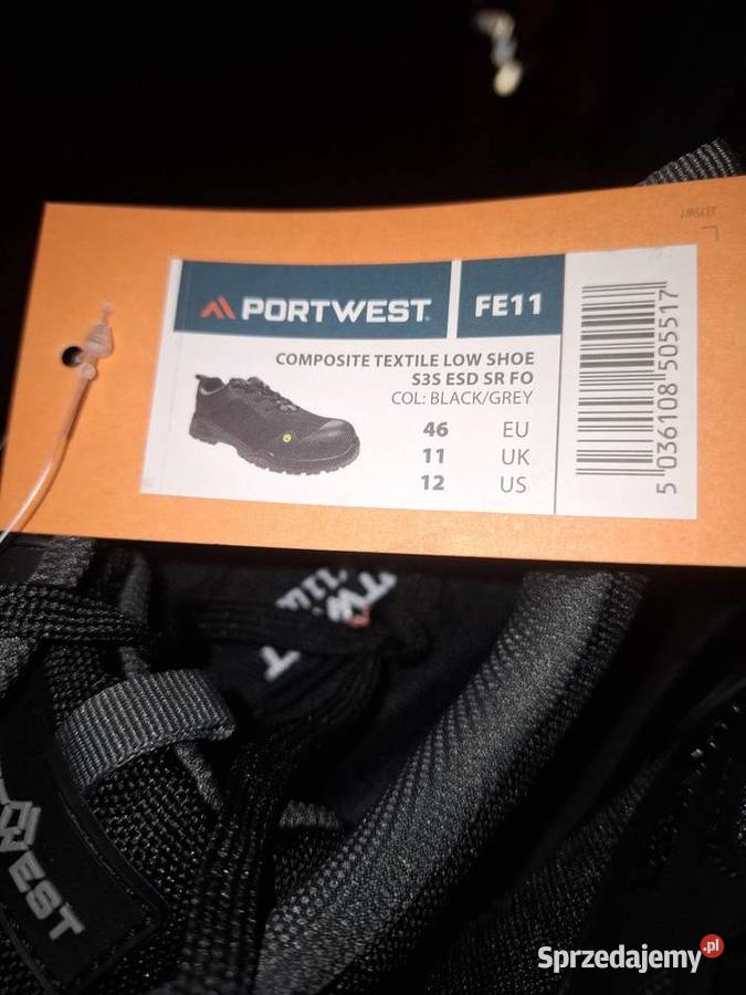 Buty robocze Portwest FE11 46 inna Szczecin