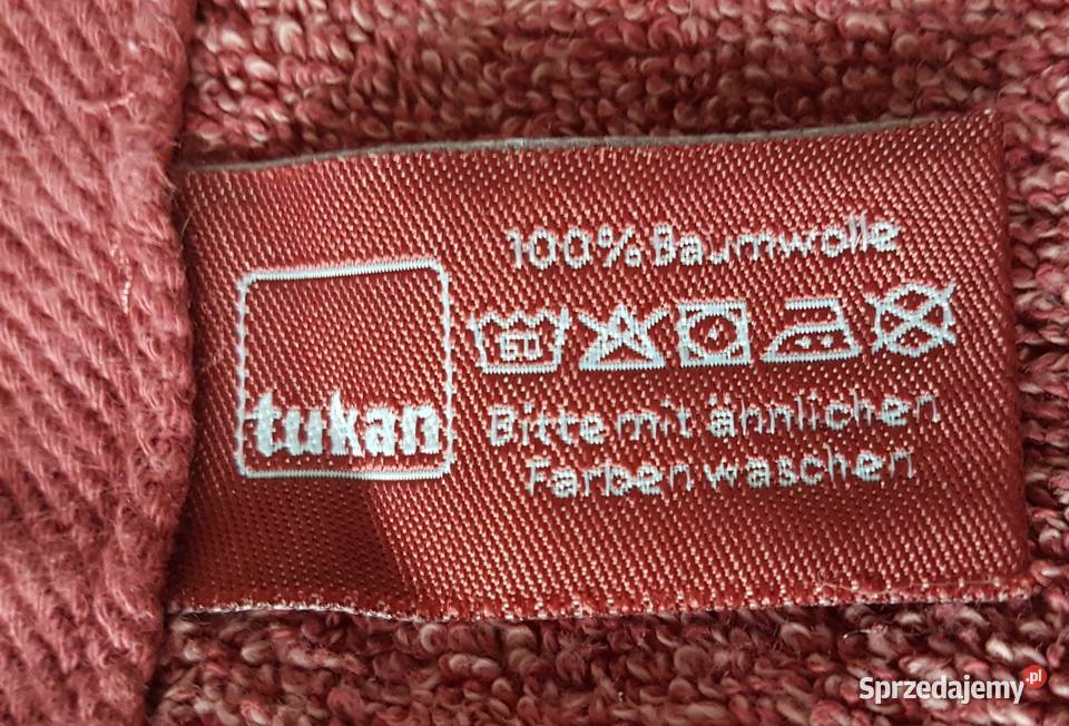 Ręcznik kąpielowy bawełniany Tukan różowy 50x100 Chrzanów