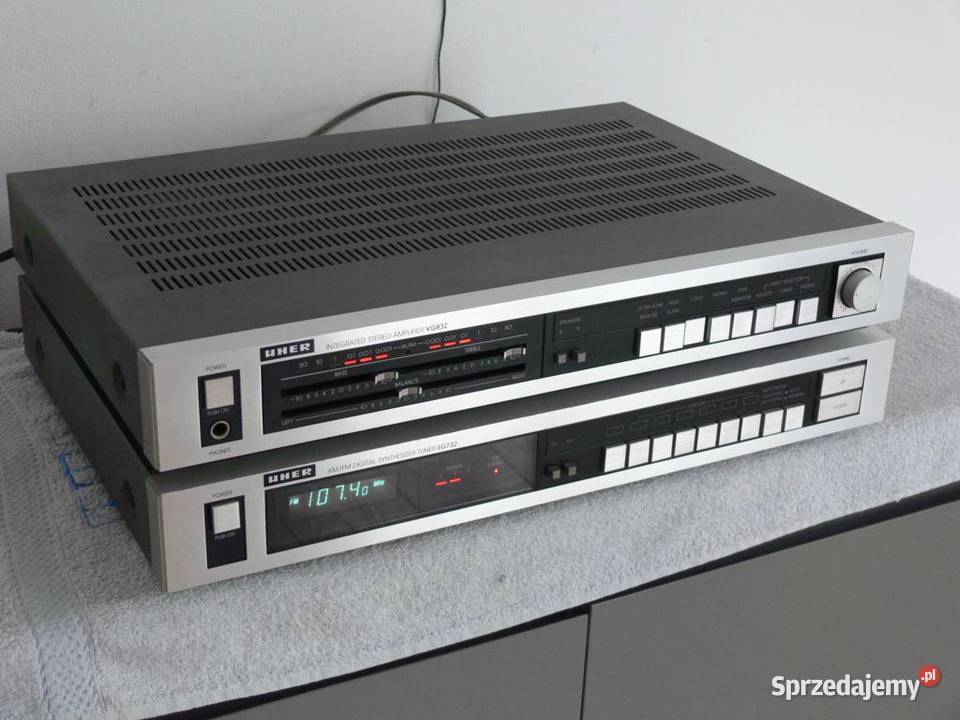 Zestaw audio UHER Vintage WYSYŁKA Amplitunery