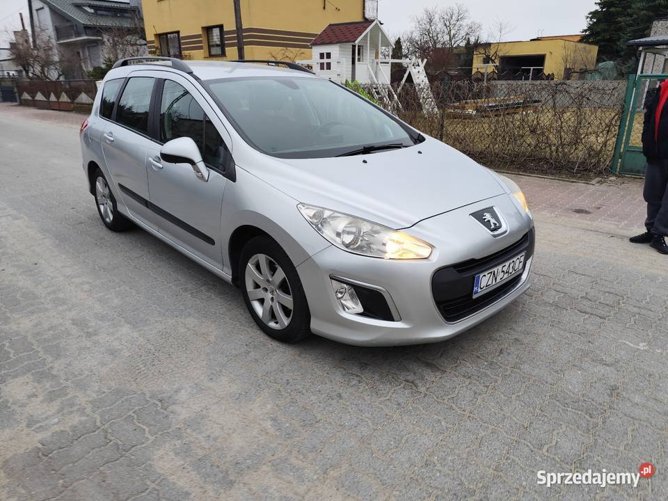 Peugeot 308 SW 16 eHDi 112 2011 ekonomiczne 249km Barcin sprzedam