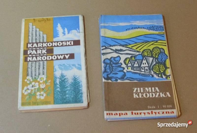 Mapy Polska Węgry Bułgaria Karkonosze opolskie Kędzierzyn-Koźle sprzedam