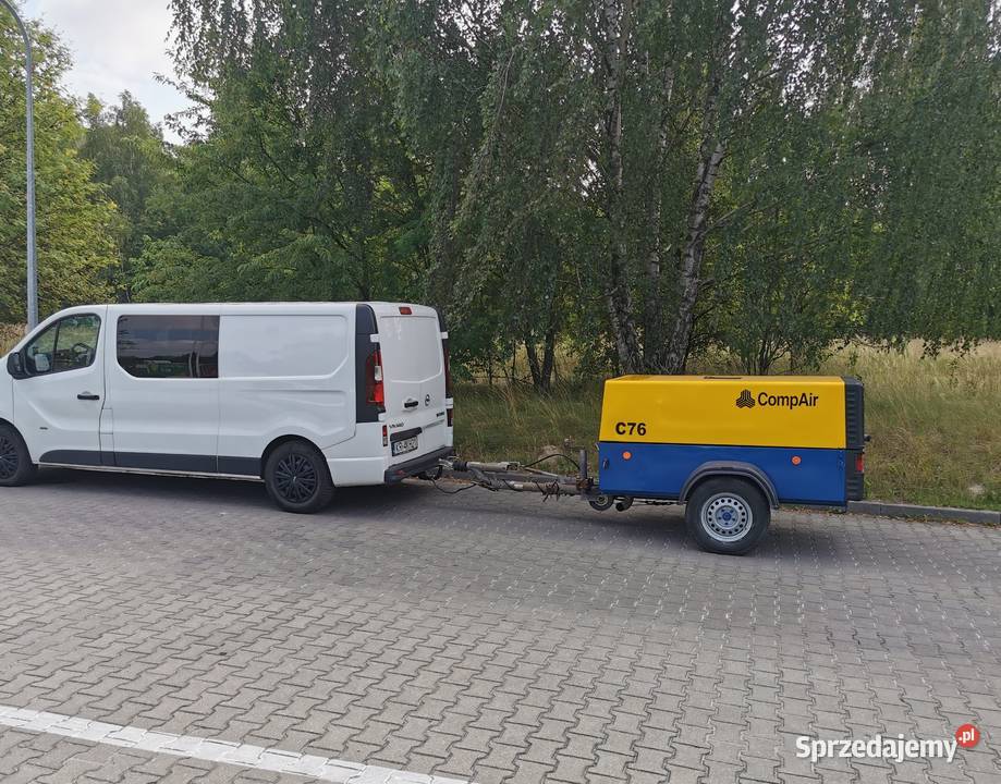 Kompresor spalinowy śrubowy Compair 76 małopolskie Kraków