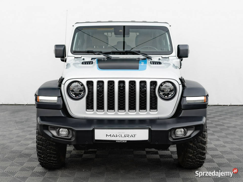 Jeep Wrangler GD8G02420 Turbo PHEV 4xe Rubicon srebrny pomorskie Gdańsk
